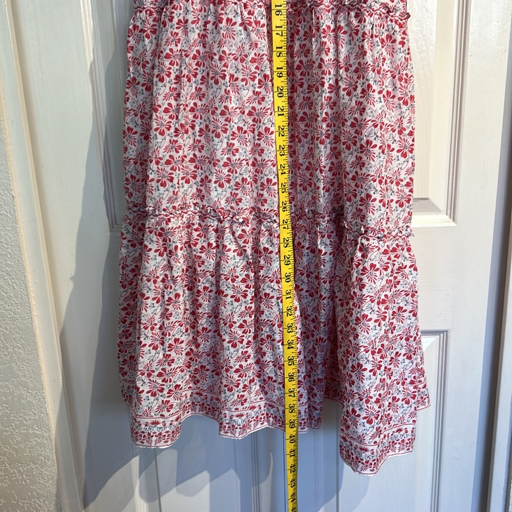 Max Studios Floral Ruffled Tank Dress - Picture 7 of 8